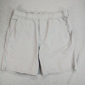 AndersonOrd Performance Apparel Shorts Mens 36 Golf Grey Ripstop 4-Way Stretch